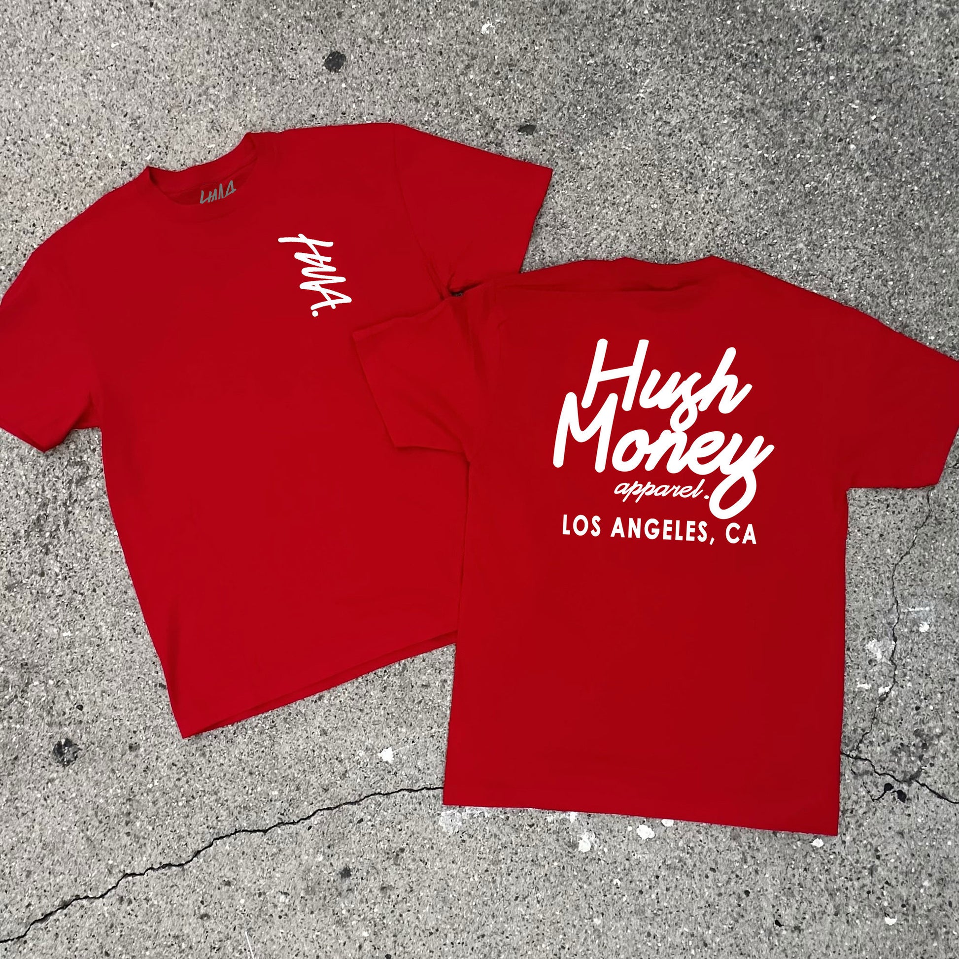 SLANTED HMA RED & WHITE
